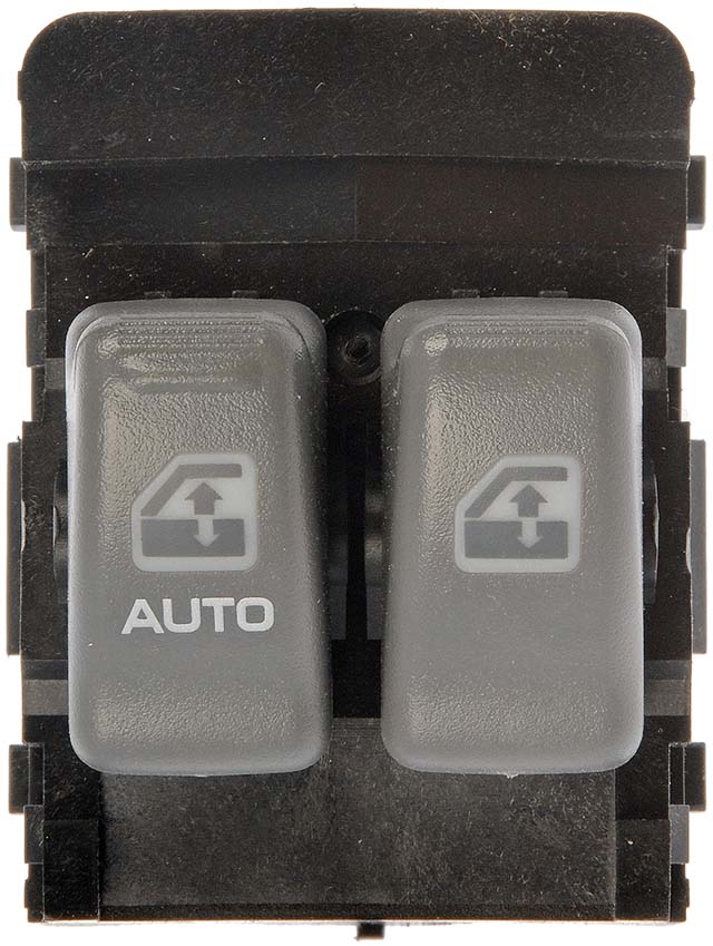 901-080 Front, Driver Side OE Solutions Series Window Switch Gray