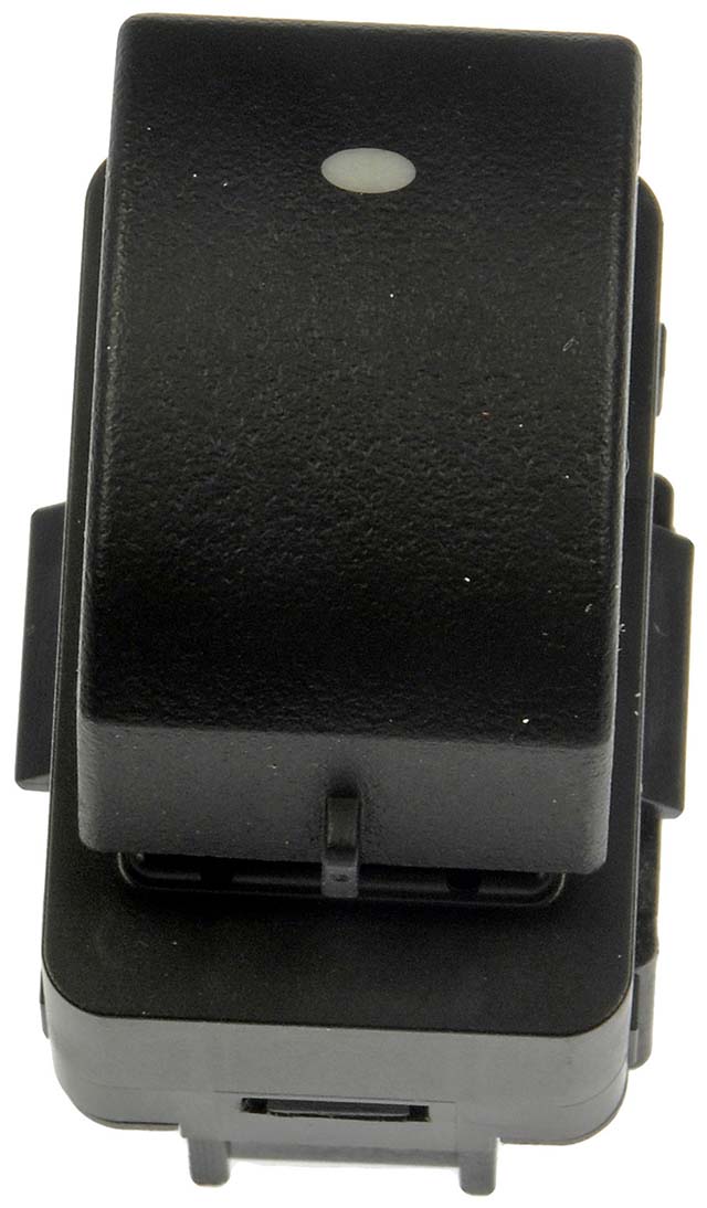 901-092 Front, Passenger Side OE Solutions Series Window Switch Black 1 Button