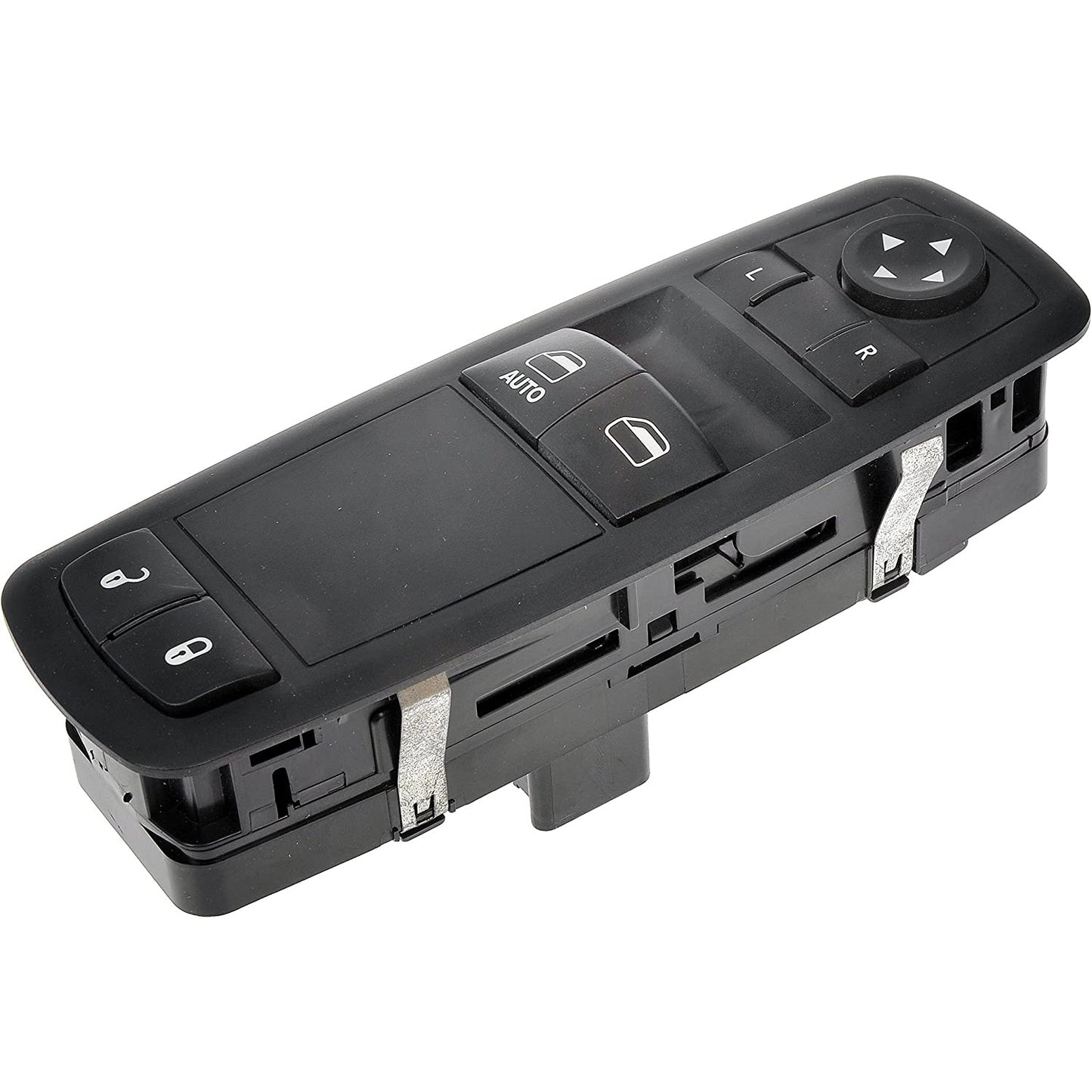 901-412 Front, Driver Side OE Solutions Series Window Switch Black 7 Buttons