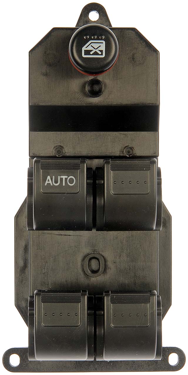 901-602 Front, Driver Side OE Solutions Series Window Switch Black