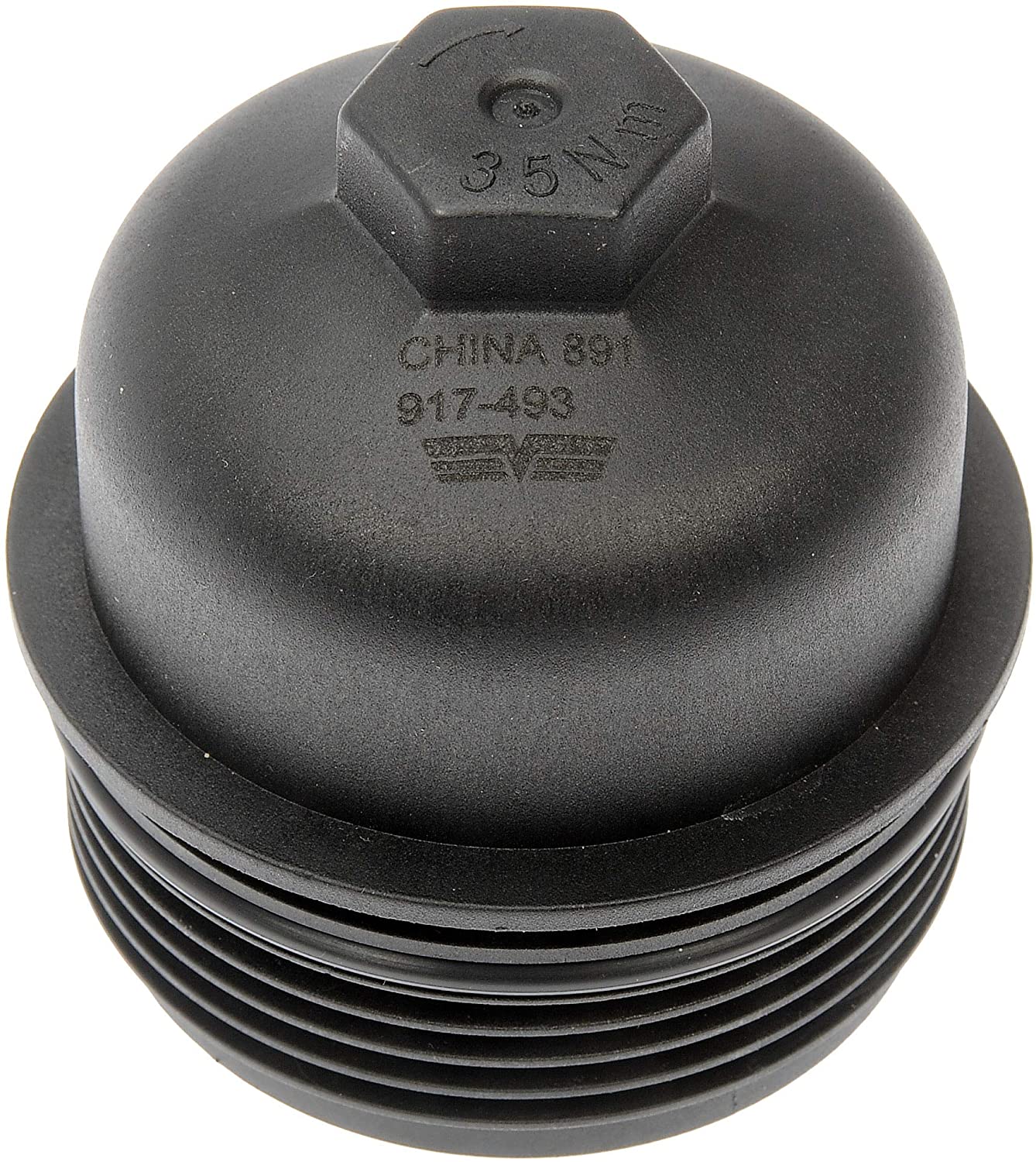 917-493 OE Solutions Series Oil Filler Cap - Black, Nylon, Direct Fit, Sold individually