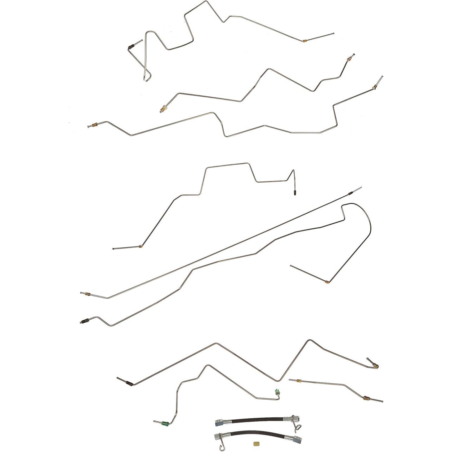 919-027 OE Solutions Series Brake Line, Stainless Steel