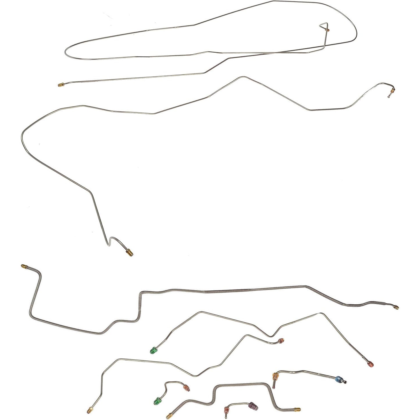919-034 OE Solutions Series Brake Line, Stainless Steel