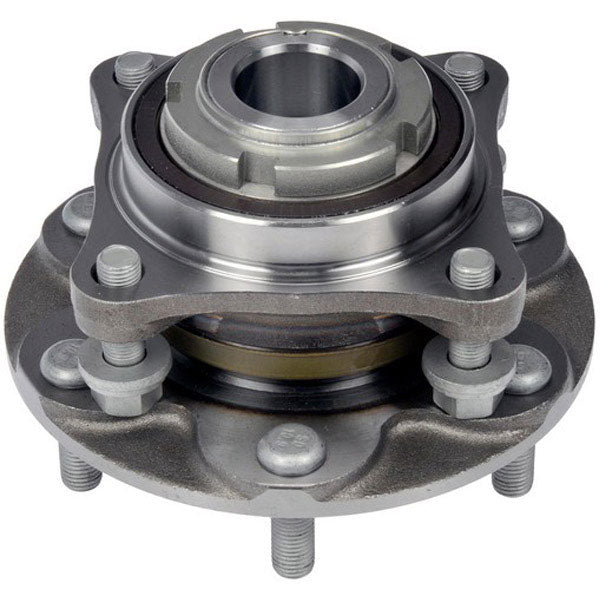950-004 Front, Driver or Passenger Side Wheel Hub, 6 Lugs, With Bearing, RWD, OE Solutions Series