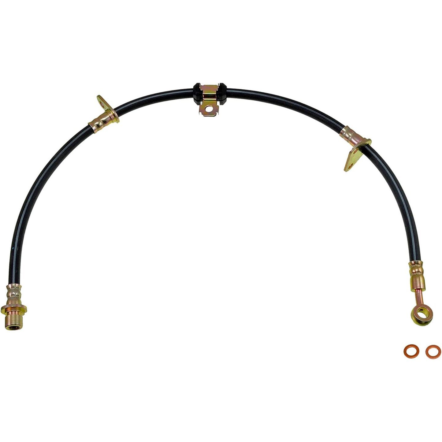 H380057 Front, Passenger Side First Stop Series Brake Line, EPDM Rubber