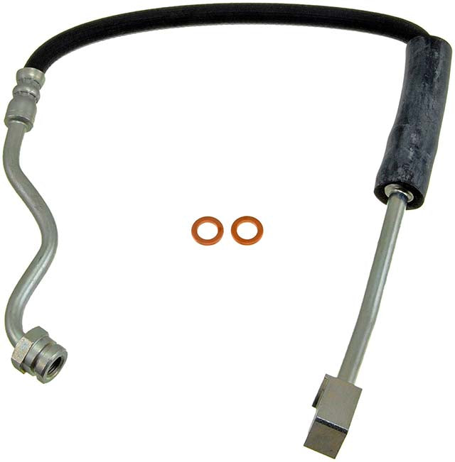 H380311 Front, Passenger Side First Stop Series Brake Line, Metal and Rubber
