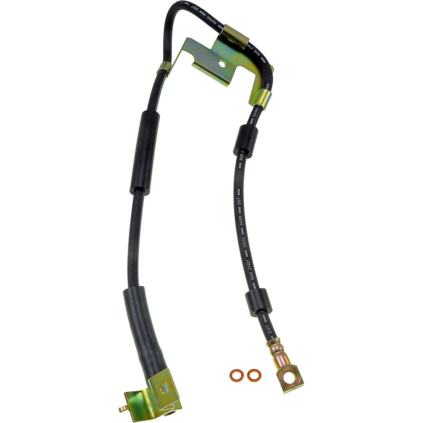 H380343 Front, Driver Side First Stop Series Brake Line, EPDM Rubber