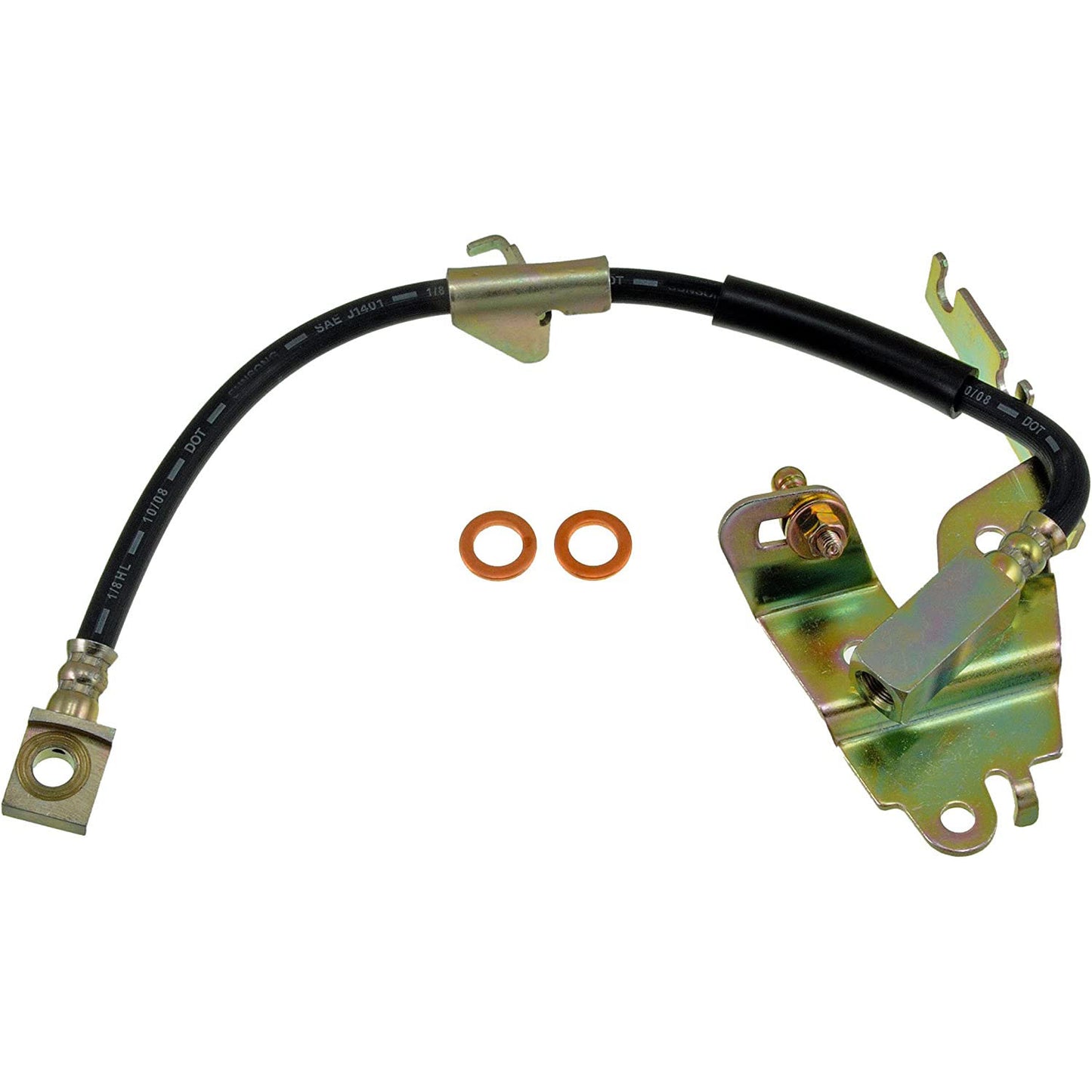 H380362 Front, Driver Side First Stop Series Brake Line, EPDM Rubber