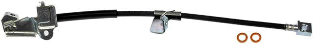 H380420 Front, Driver Side First Stop Series Brake Line, Metal and Rubber