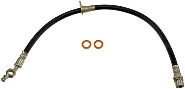 H380434 Front, Passenger Side First Stop Series Brake Line, Metal and Rubber