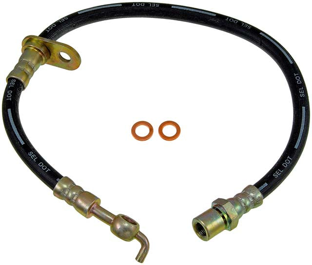 H380440 Rear, Passenger Side First Stop Series Brake Line, Metal and Rubber