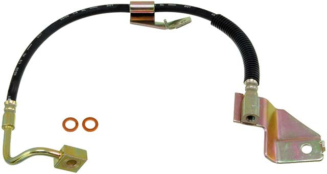 H380554 Front, Passenger Side First Stop Series Brake Line, Metal and Rubber