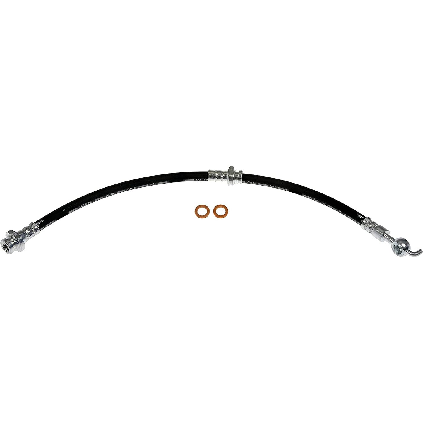 H380575 Front, Driver and Passenger Side First Stop Series Brake Line, EPDM Rubber