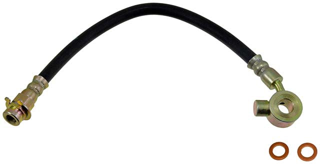 H380712 Front, Passenger Side First Stop Series Brake Line, Metal and Rubber