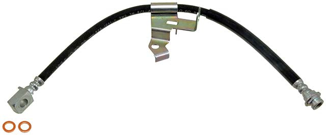H380907 Front, Driver Side First Stop Series Brake Line, Metal and Rubber