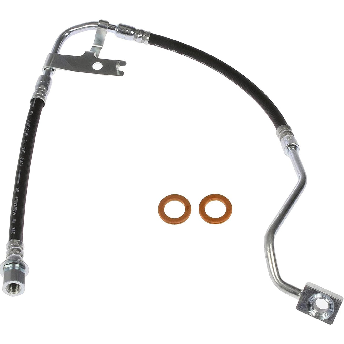 H380979 Front, Driver Side First Stop Series Brake Line, EPDM Rubber