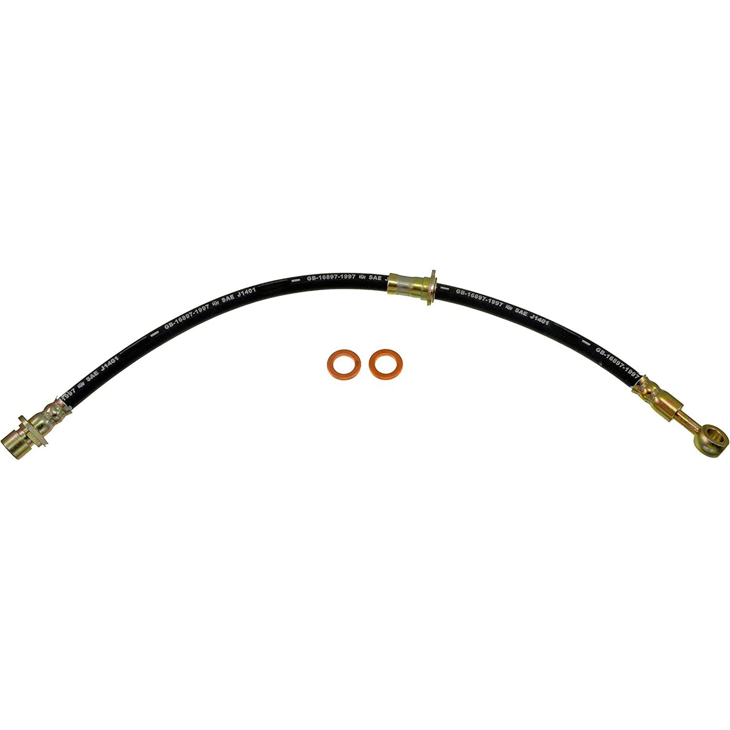 H381025 Front, Passenger Side First Stop Series Brake Line, EPDM Rubber