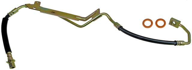H381056 Front, Passenger Side First Stop Series Brake Line, Metal and Rubber