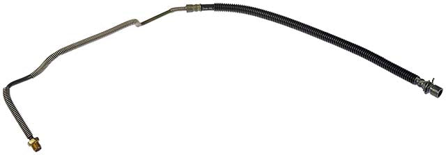 H381320 Rear, Driver Side First Stop Series Brake Line, Metal and Rubber