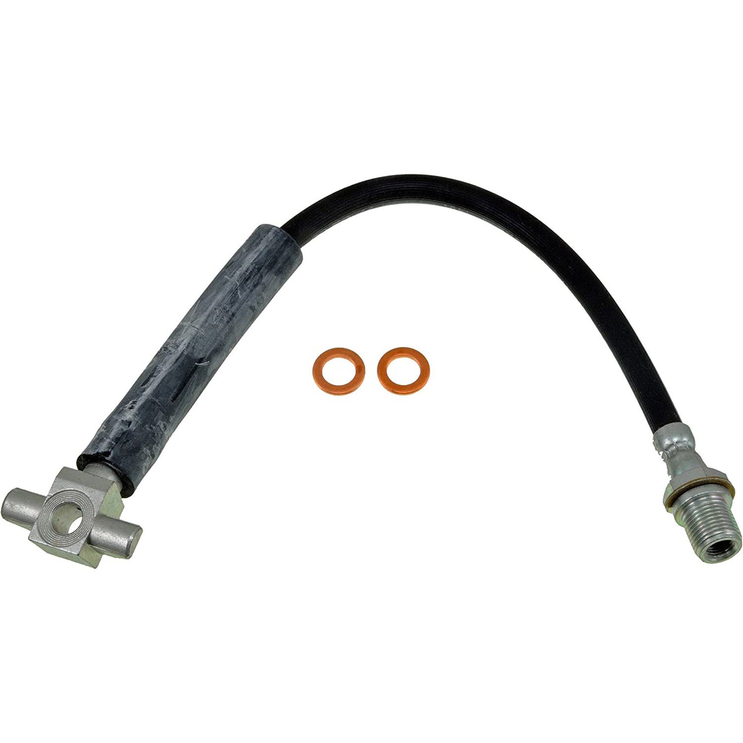 H38158 Front, Driver and Passenger Side First Stop Series Brake Line, EPDM Rubber