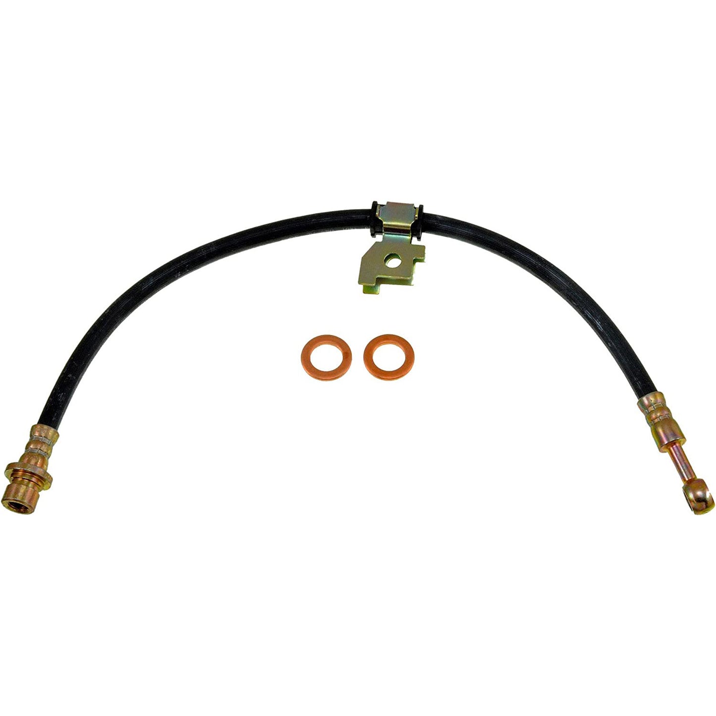 H38280 Front, Driver and Passenger Side First Stop Series Brake Line, EPDM Rubber