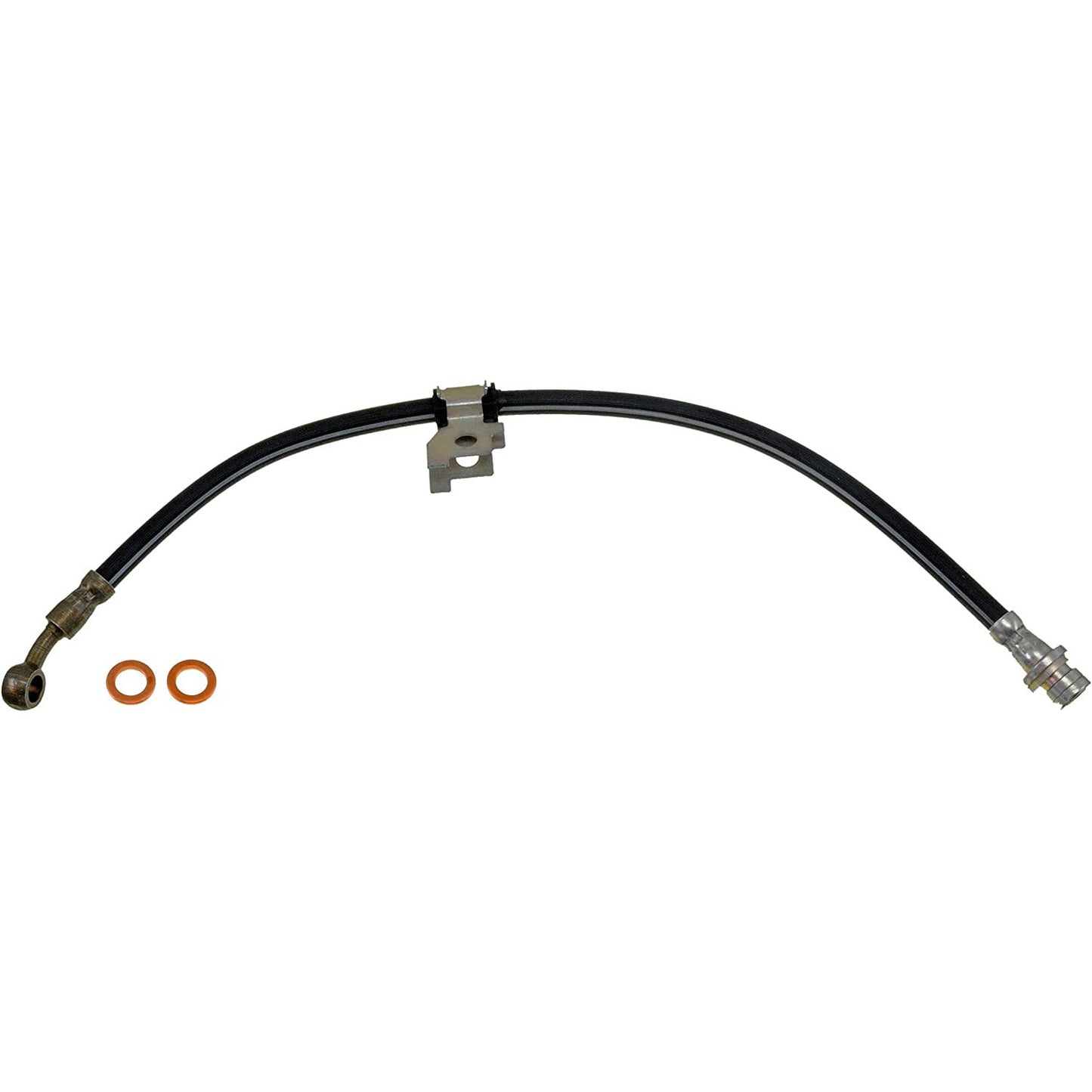 H38281 Front, Driver Side First Stop Series Brake Line, EPDM Rubber