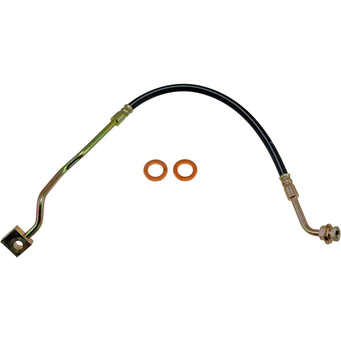H38340 Front, Passenger Side First Stop Series Brake Line, EPDM Rubber