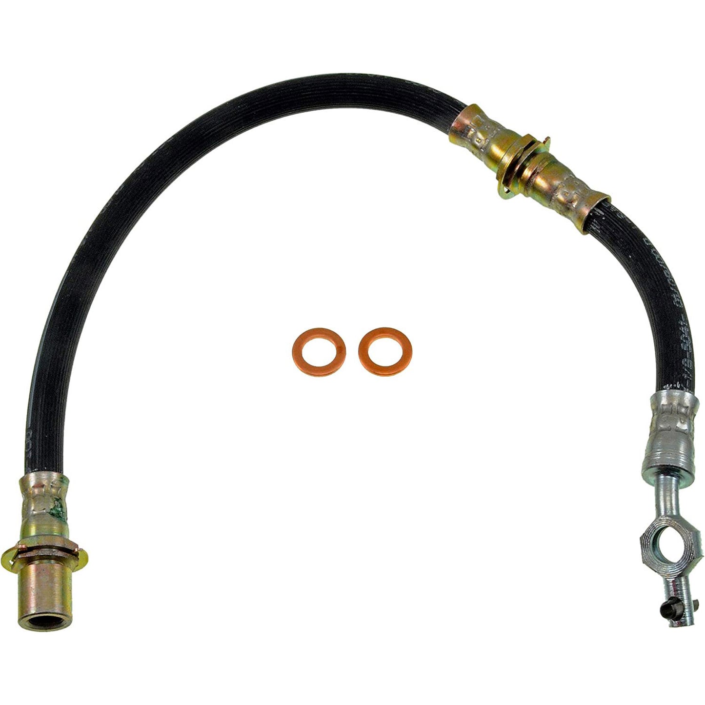 H38406 Rear, Driver and Passenger Side First Stop Series Brake Line, EPDM Rubber