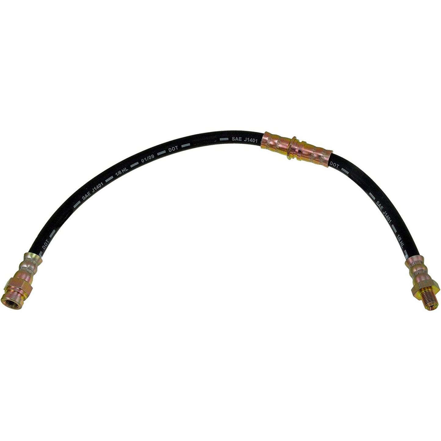 H38457 Front, Driver and Passenger Side First Stop Series Brake Line, EPDM Rubber