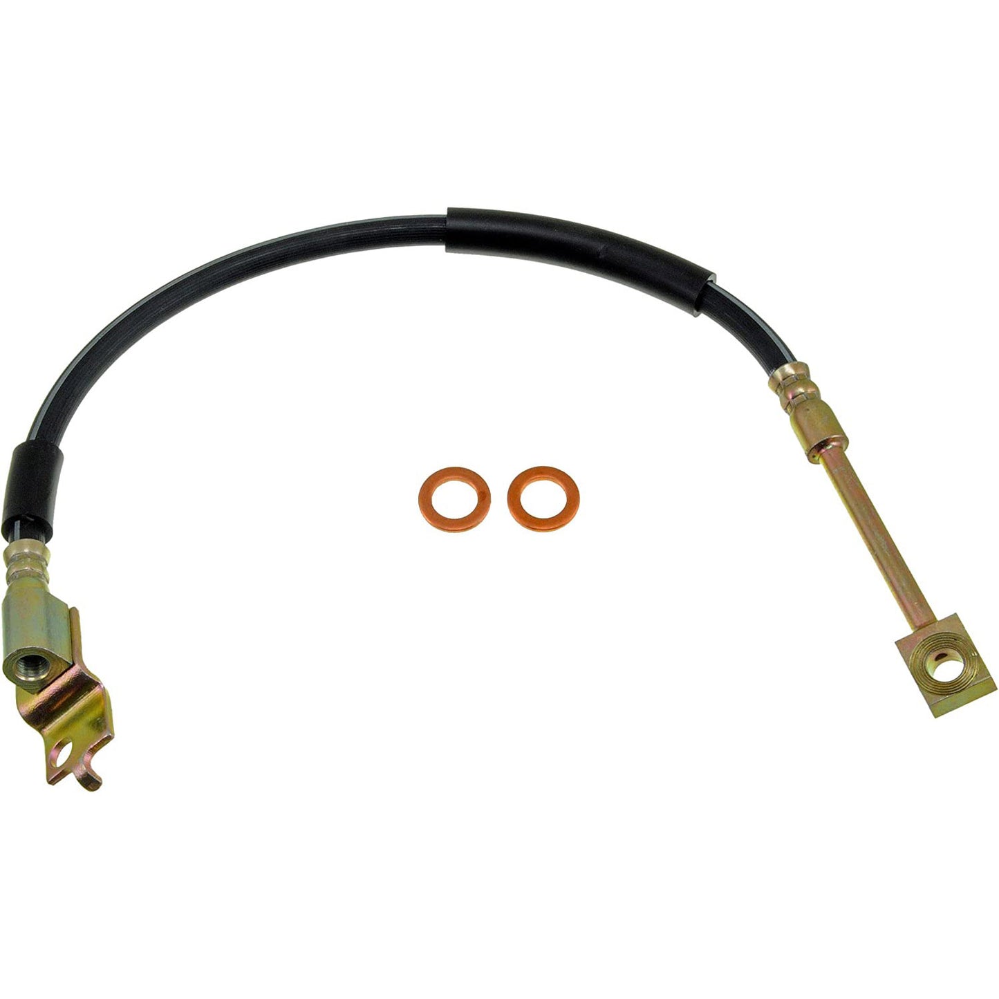 H38500 Front, Driver Side First Stop Series Brake Line, EPDM Rubber
