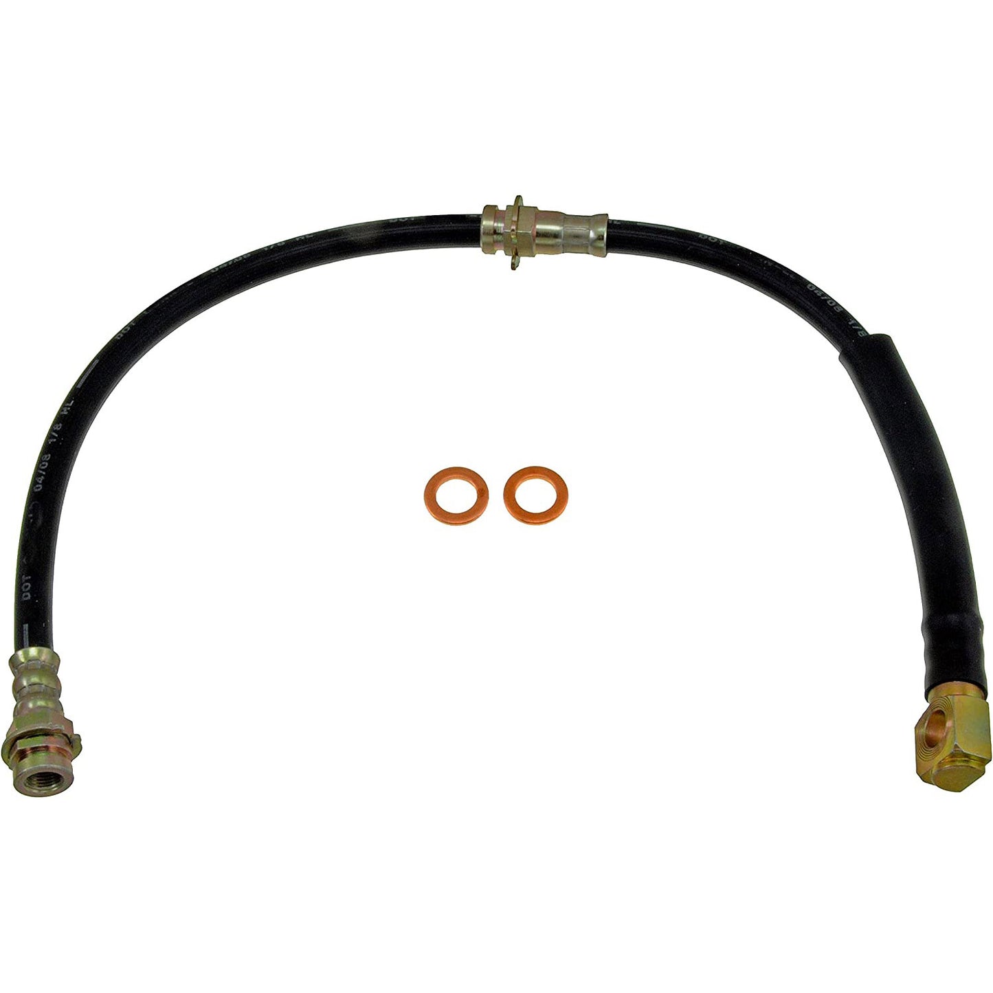 H38602 Front, Passenger Side First Stop Series Brake Line, EPDM Rubber