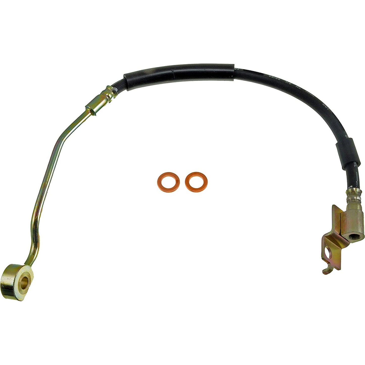 H38862 Front, Driver Side First Stop Series Brake Line, EPDM Rubber