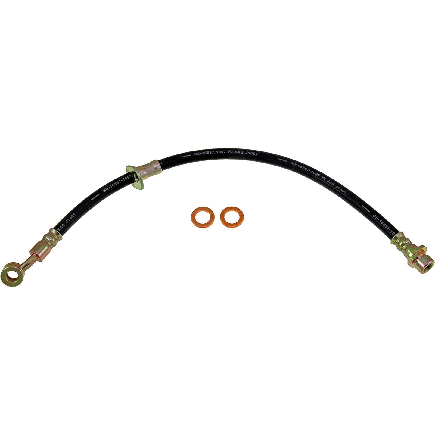 H620017 Rear, Driver Side First Stop Series Brake Line, EPDM Rubber