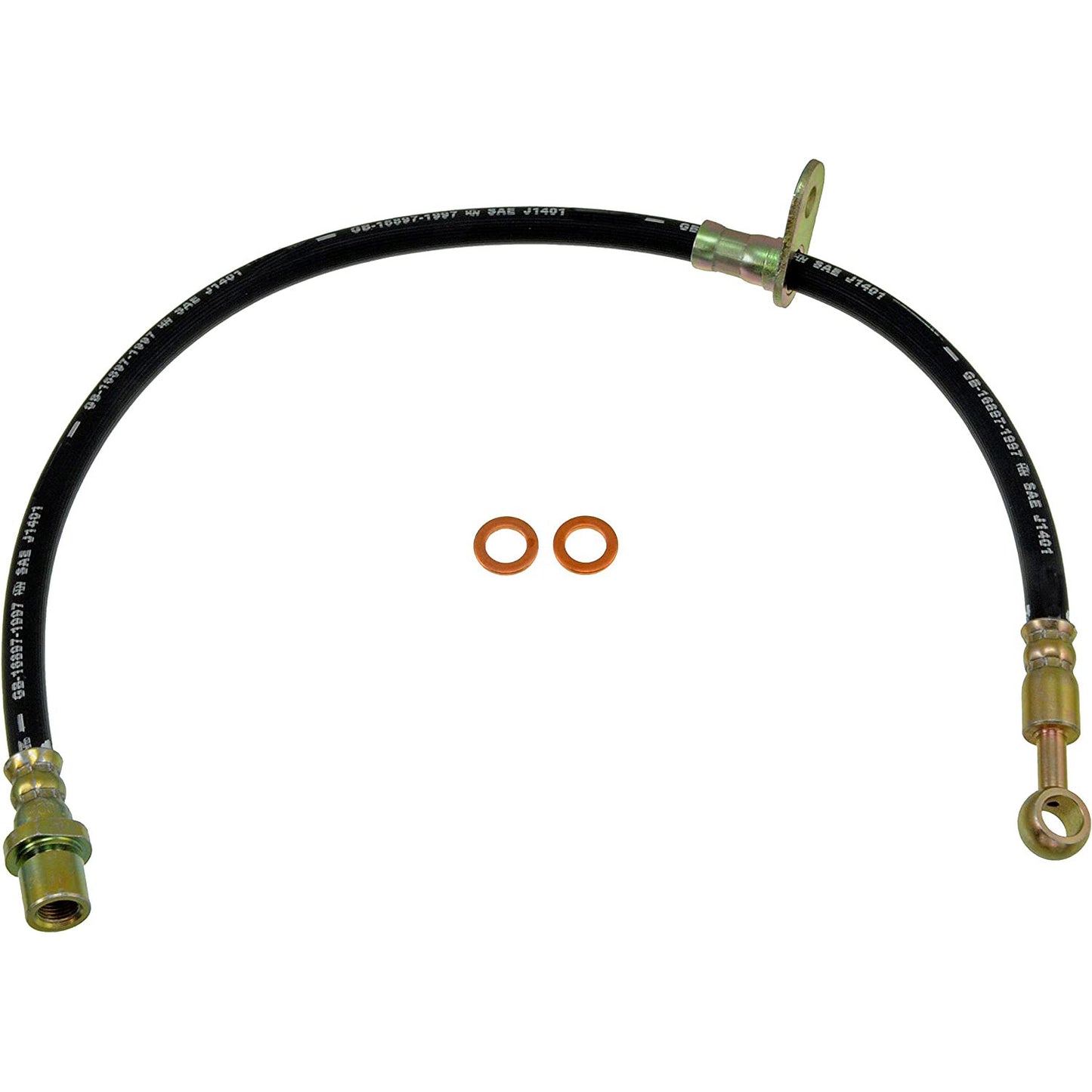 H620089 Front, Driver Side First Stop Series Brake Line, EPDM Rubber