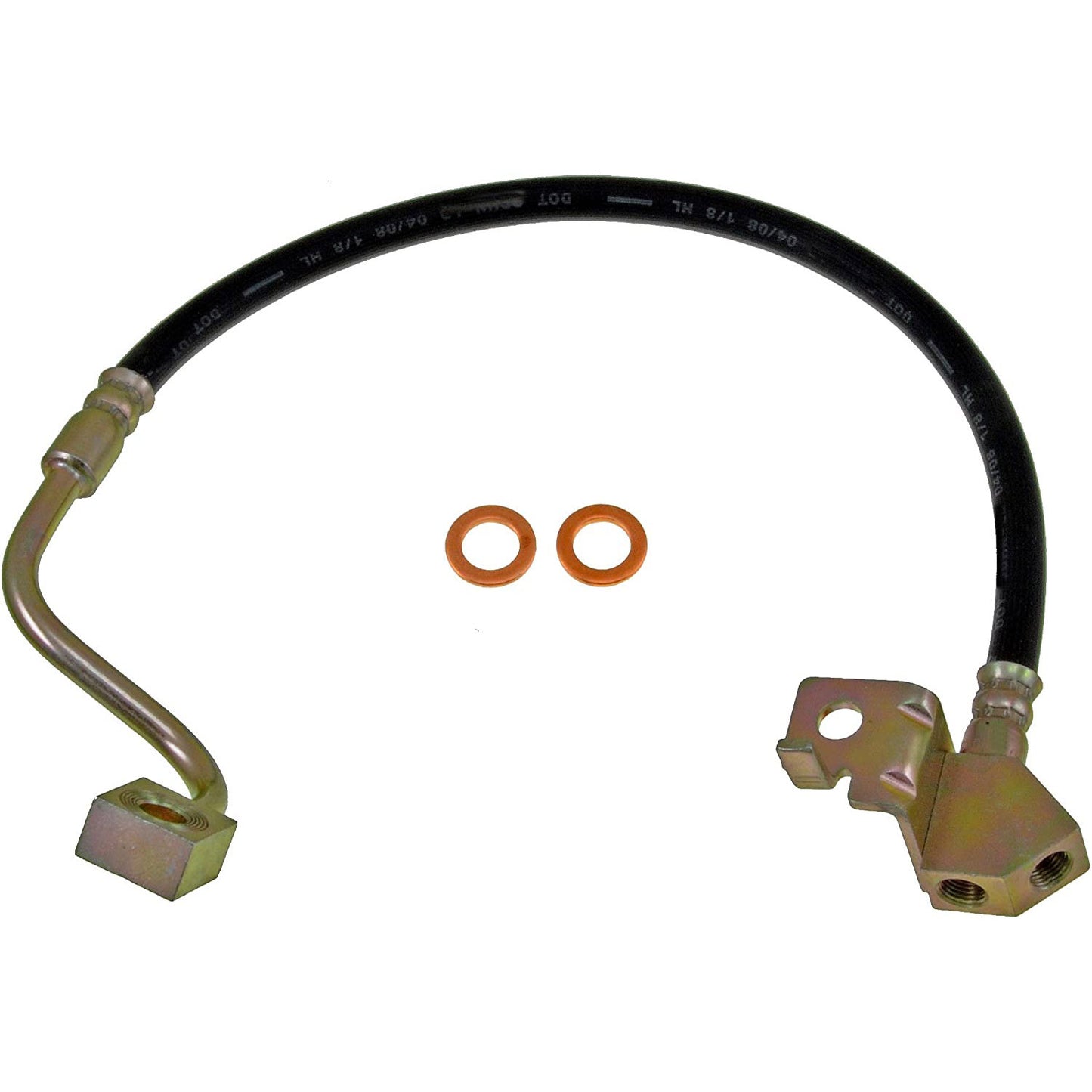 H620101 Rear, Driver Side First Stop Series Brake Line, EPDM Rubber