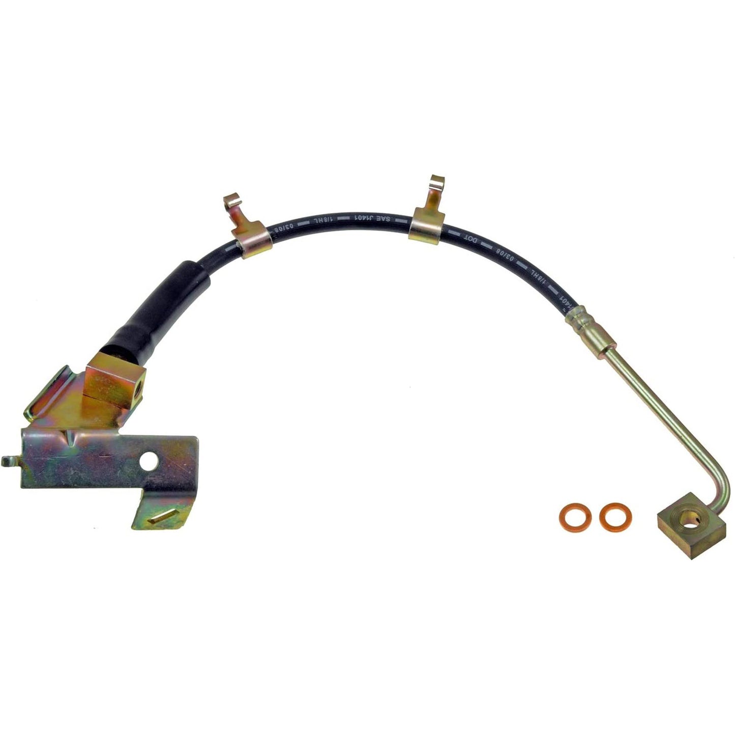 H620181 Front, Passenger Side First Stop Series Brake Line, EPDM Rubber