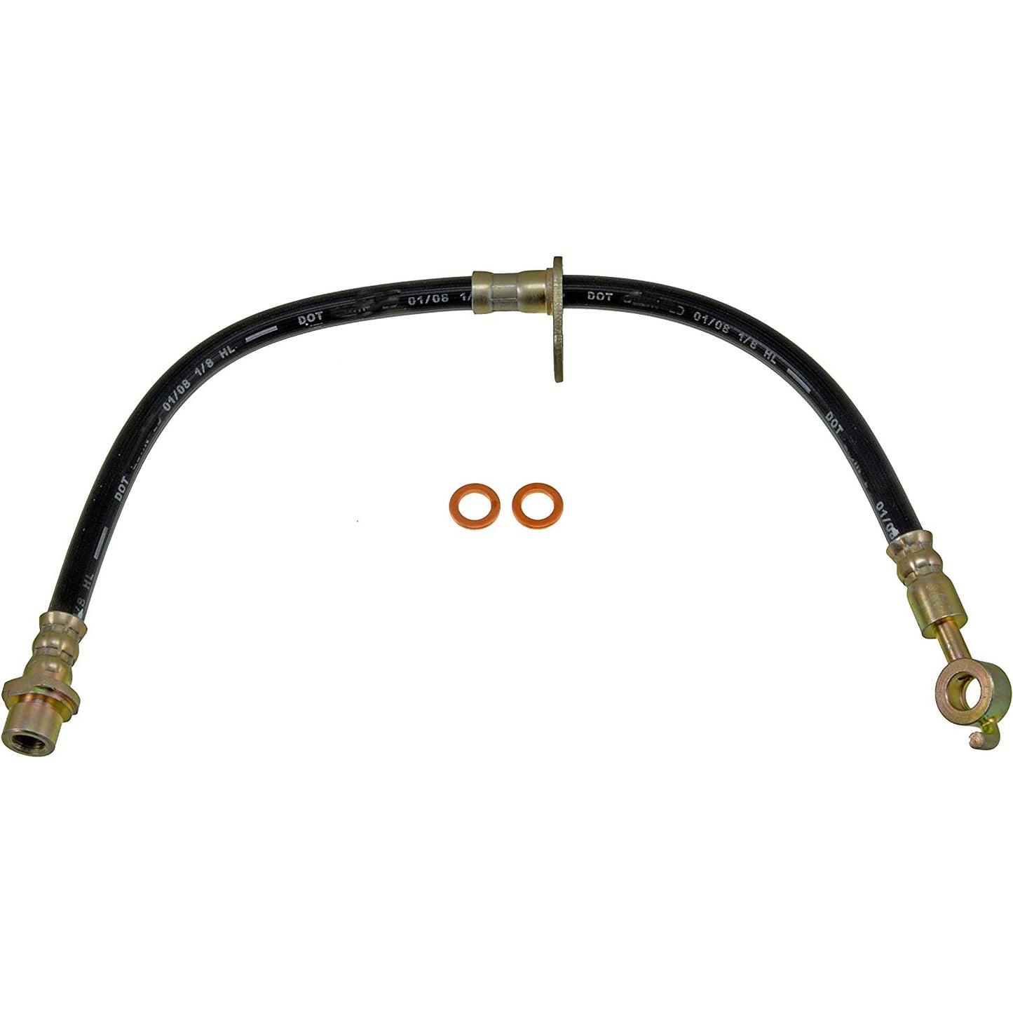 H620224 Front, Driver Side First Stop Series Brake Line, EPDM Rubber