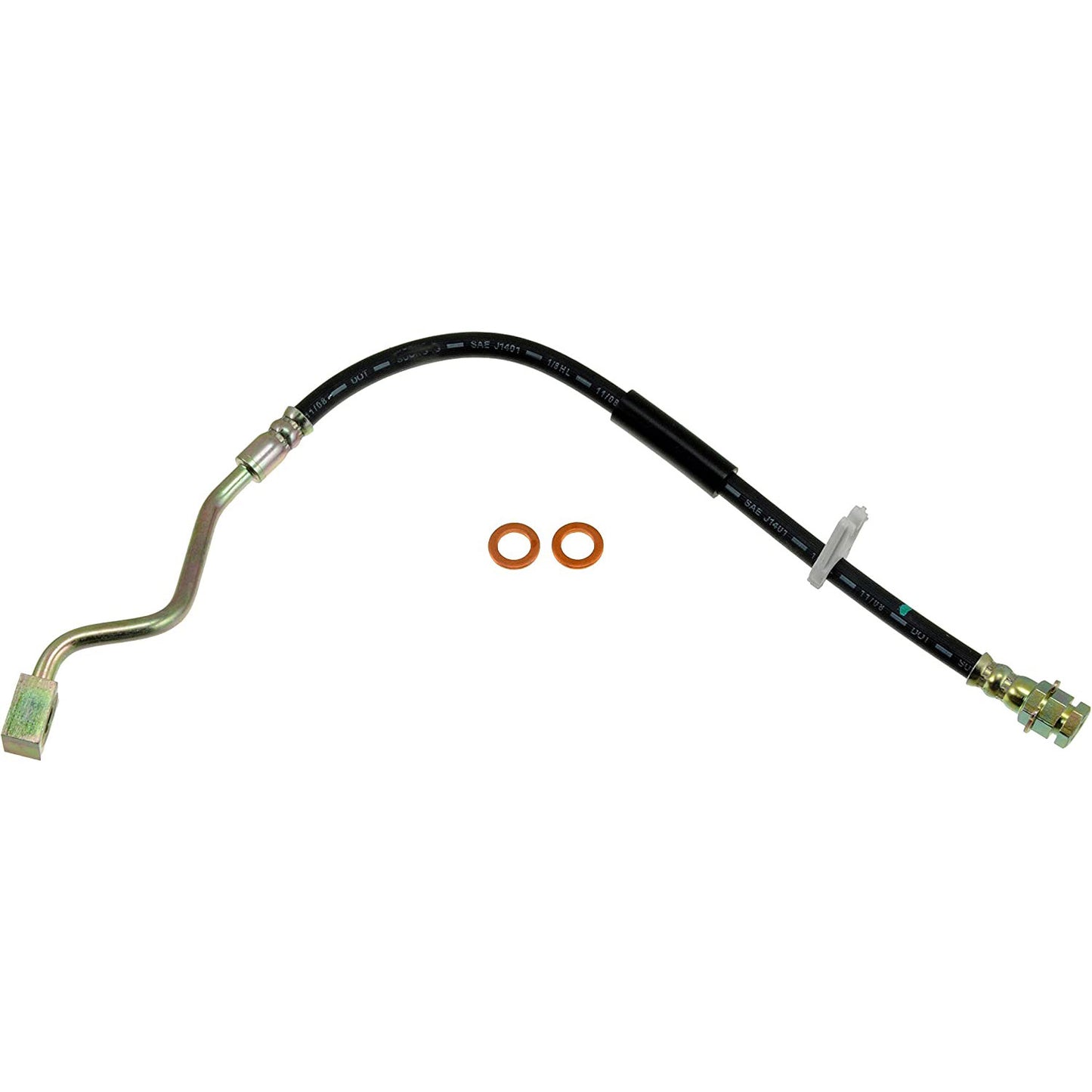 H620285 Front, Driver Side First Stop Series Brake Line, EPDM Rubber
