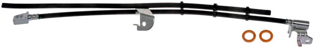 H620324 Front, Driver Side First Stop Series Brake Line, Metal and Rubber