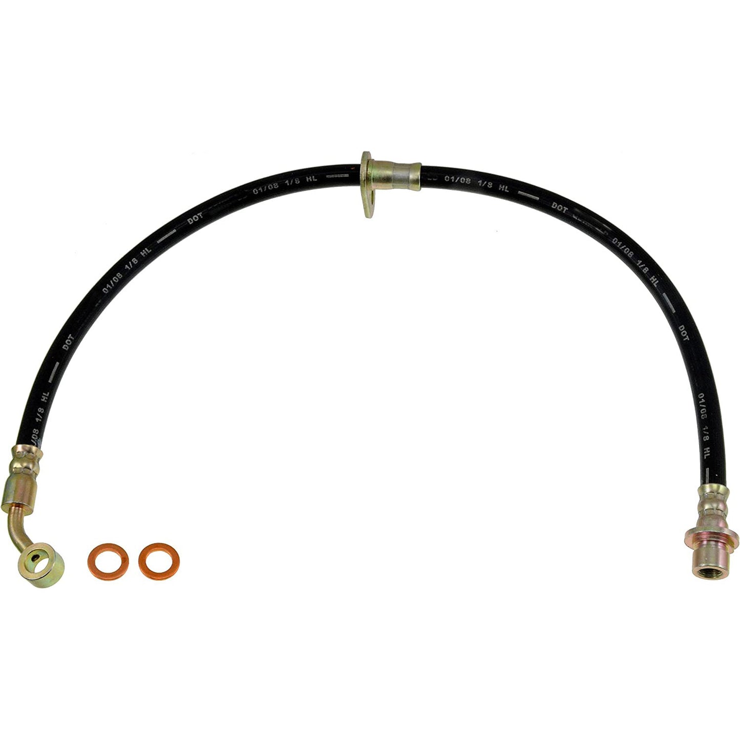 H620398 Front, Passenger Side First Stop Series Brake Line, EPDM Rubber