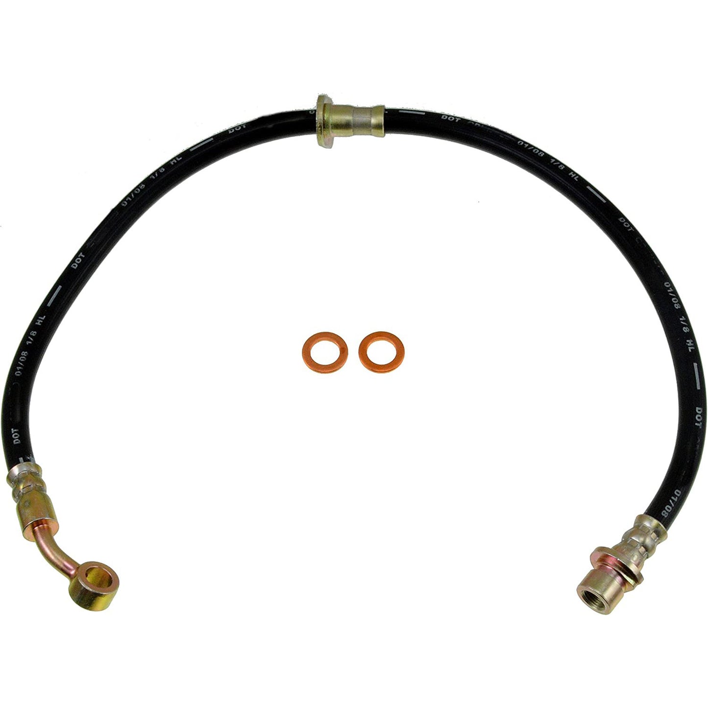 H620400 Front, Passenger Side First Stop Series Brake Line, EPDM Rubber