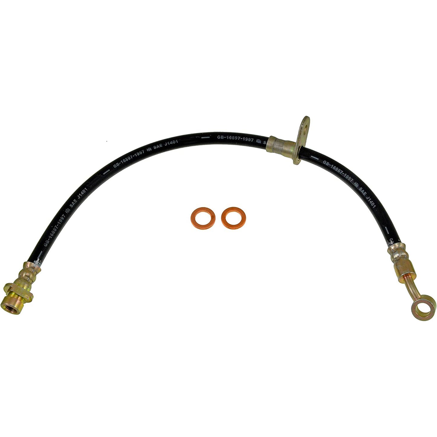 H620414 Rear, Passenger Side First Stop Series Brake Line, EPDM Rubber
