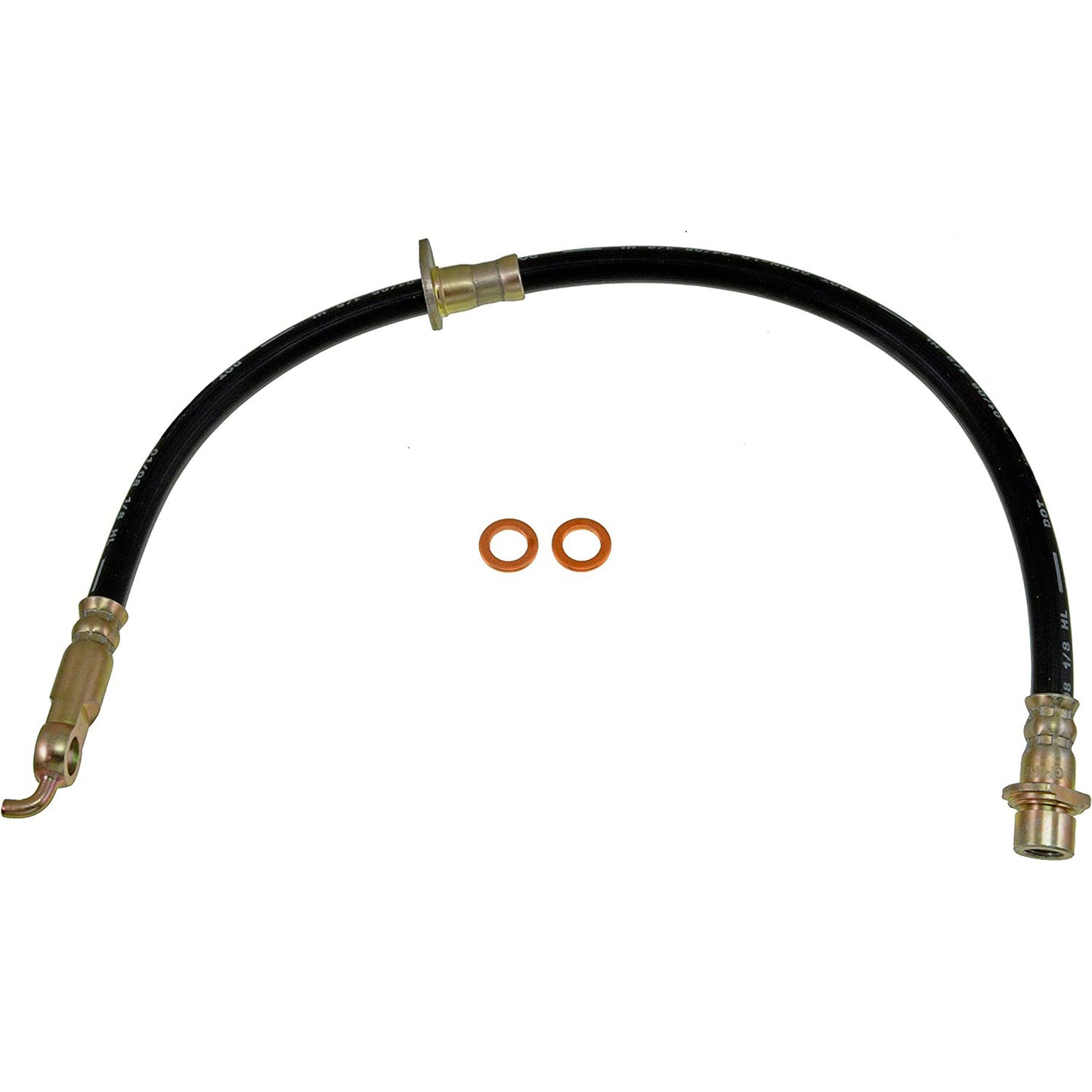 H620643 Front, Driver Side First Stop Series Brake Line, EPDM Rubber