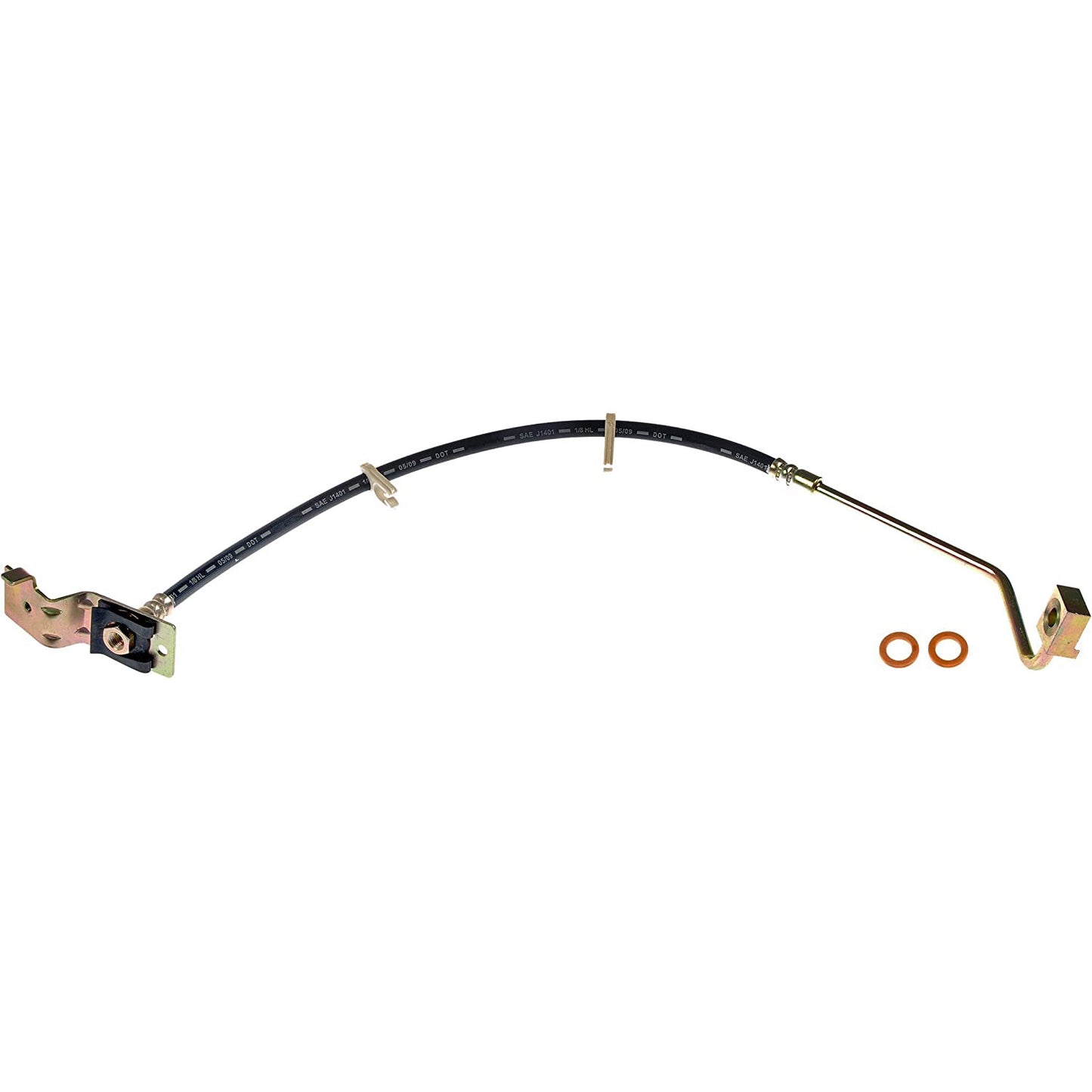 H620691 Передняя тормозная магистраль серии First Stop со стороны водителя, резина EPDM