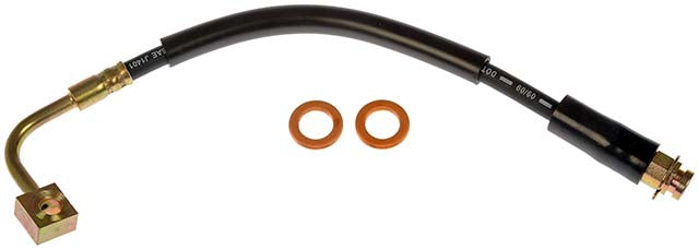H620881 Front, Driver Side First Stop Series Brake Line, Metal and Rubber