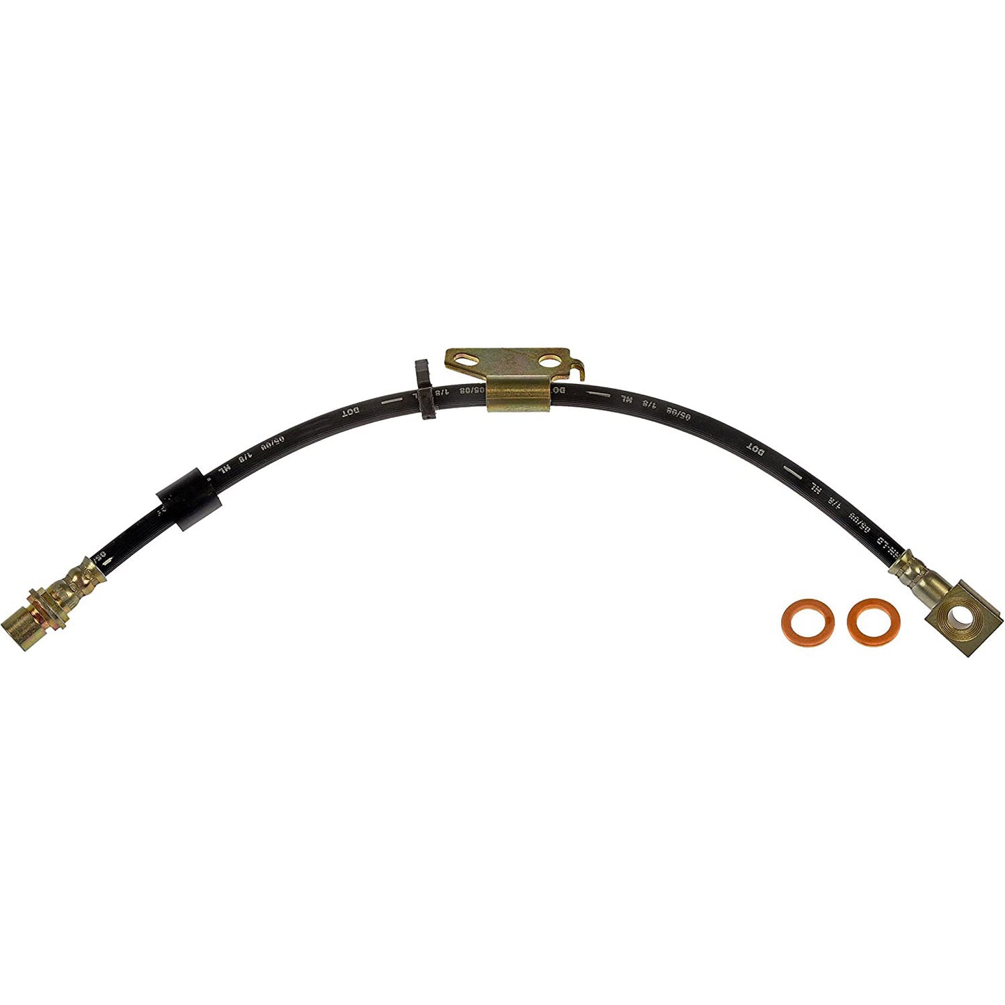 H621025 Front, Passenger Side First Stop Series Brake Line, EPDM Rubber