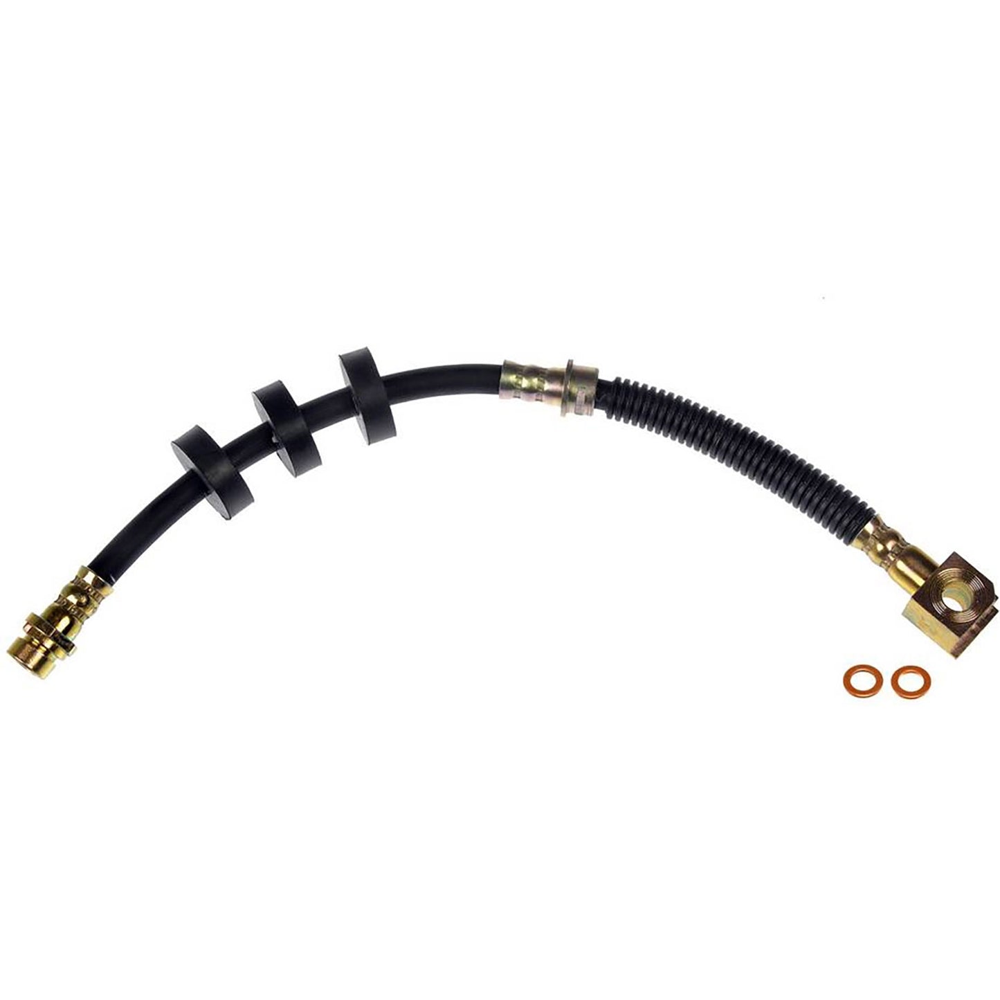 H621037 Front, Passenger Side First Stop Series Brake Line, EPDM Rubber