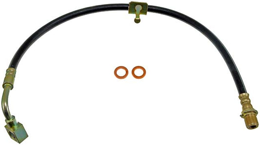 H86550 Front, Driver Side First Stop Series Brake Line, Metal and Rubber