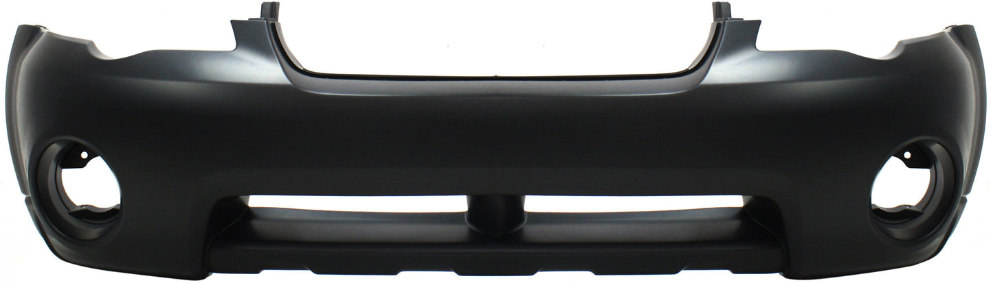 Передняя грунтованная накладка на бампер