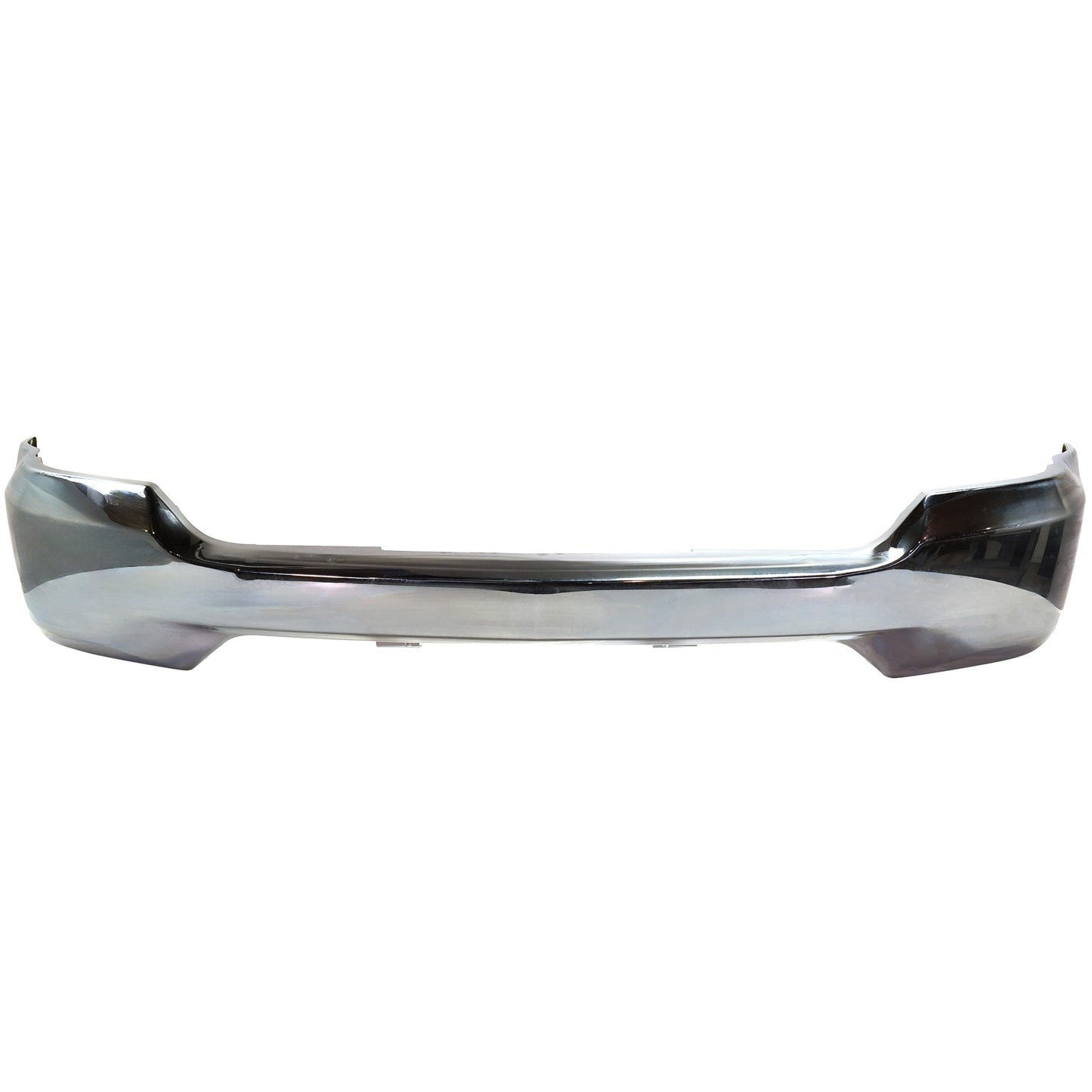 Front Bumper, Chrome, Without Fog Light Holes, Without Impact Bar Skid Plate, Without Mounting Brackets